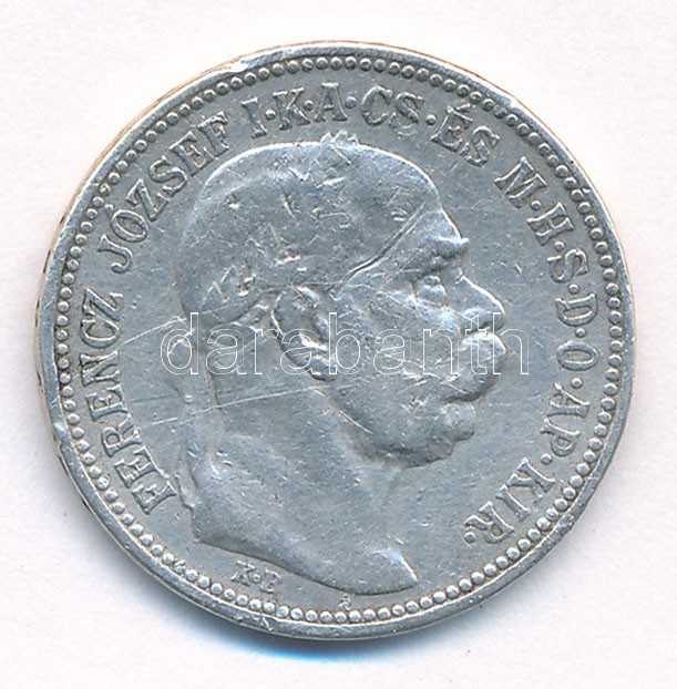 1912KB 1K Ag 'Ferenc József' T:2- Adamo K5.1