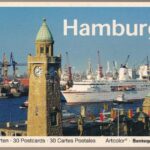 HAMBURG - modern képeslap füzet 30 képeslappal / modern booklet with 30 postcards