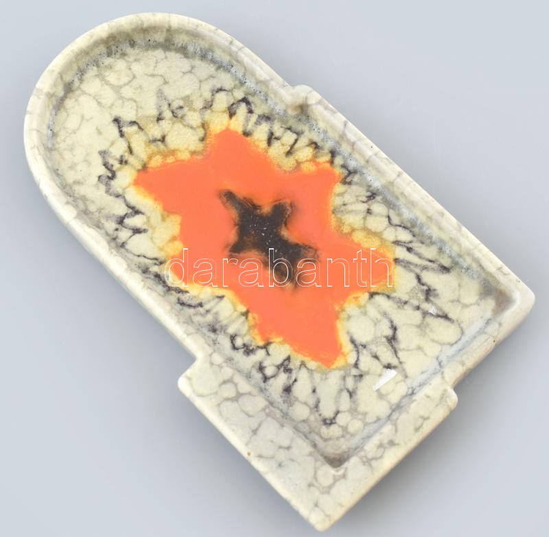 Rosenthal retro kerámia tál. Kézzel festett, jelzett, hibátlan 20x11 cm