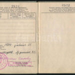1957 Magyar Népköztársaság által kiállított dunai hajósútlevél Plank Antal hajóskapitány részére - Image 3