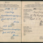 1957 Magyar Népköztársaság által kiállított dunai hajósútlevél Plank Antal hajóskapitány részére - Image 4