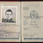 1953 Bp., Magyar Népköztársaság által tűzoltó számára kiállított, a Szovjetunióba érvényes igazolvány