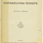 A 'Felvidék' közigazgatási térképe, 1:900 000, tervezte: Kogutowicz Manó, Magyar Földrajzi Intézet Rt., 40×75 cm - Image 3