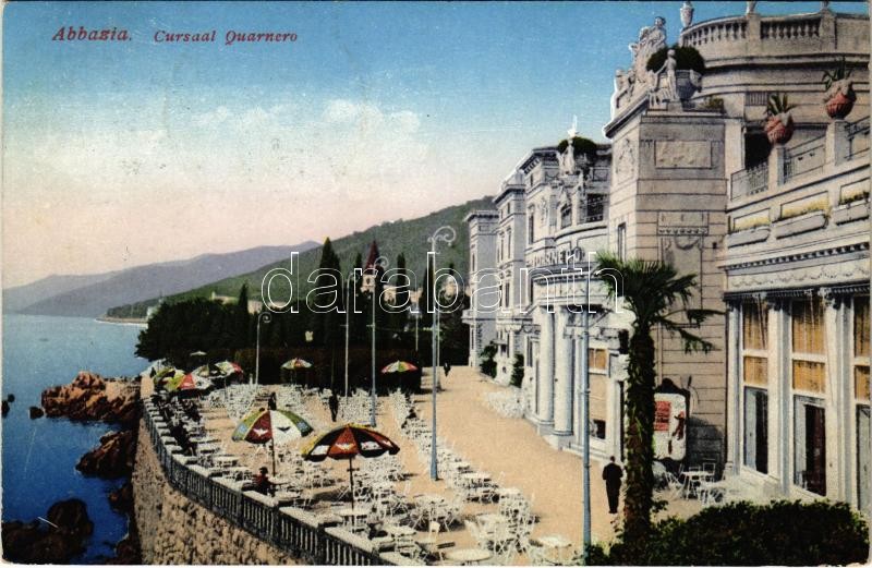 Abbazia, Opatija; Cursaal Quarnero / spa, bath