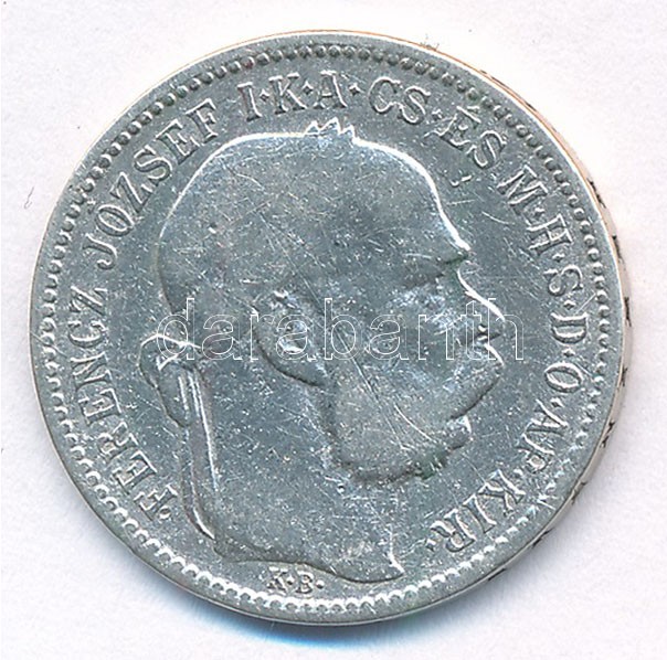 1894KB 1K Ag 'Ferenc József' T:3 Adamo K5