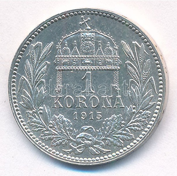 1915KB 1K Ag 'Ferenc József' T:1- Adamo K5.1 - Image 2