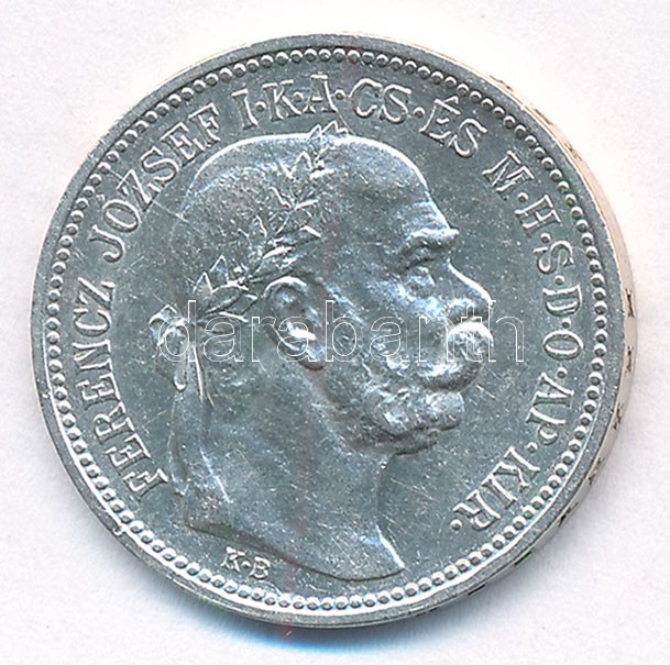 1916KB 1K Ag 'Ferenc József' T:1- Adamo K5.1