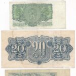 Csehszlovákia 1944. 20K + 1961. 3K + 1961. 5K + 1961. 25K T:III,III- Czechoslovakia 1944. 20 Korún + 1961. 3 Koruny + 1961. 5 Korun + 1961. 25 Korun C:F,VG - Image 2