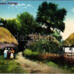 1916 Widoki z Królestwa Polskiego. Verlag J. Armer (Lodz) / Polish folklore + 'K.U.K. GRUPPENKOMMANDO STAFFEL E39' (EB)