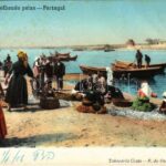 1906 Portugal. Ovarinas escolhendo peixe / Portuguese folklore, fish picking (fl)