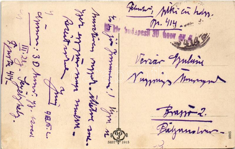 1918 Eszék, Essegg, Osijek; malom / Paromlin Union / Union Mlin / steam mill (EK) - Image 2