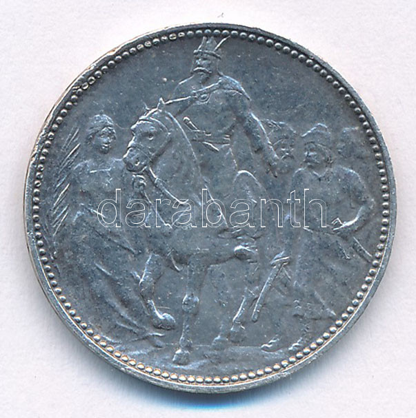 1896KB 1K Ag 'Millenium' T:1-,2 kis ph. Adamo K5.2