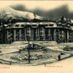 Tátrafüred, Ótátrafüred, Altschmecks, Stary Smokovec (Vysoké Tatry); Nagyszálló télen / Grand Hotel in winter (EB)