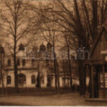 1927 Kassa, Kosice; Sport pavilon, trafik üzlet / sport pavilion, shop kiosk (ázott / wet damage)