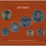 Ausztrália 1986. 1c-1$ (7xklf) forgalmi sor eredeti tokban T:1 Austrialia 1986. 1 Cent - 1 Dollars (7xdiff) soin set in original case C:UNC
