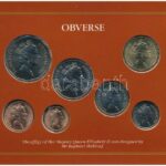 Ausztrália 1986. 1c-1$ (7xklf) forgalmi sor eredeti tokban T:1 Austrialia 1986. 1 Cent - 1 Dollars (7xdiff) soin set in original case C:UNC - Image 2