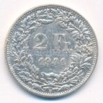 Svájc 1941. 2Fr Ag T:2,2- Switzerland 1941. 2 Francs Ag C:XF,VF Krause KM#21