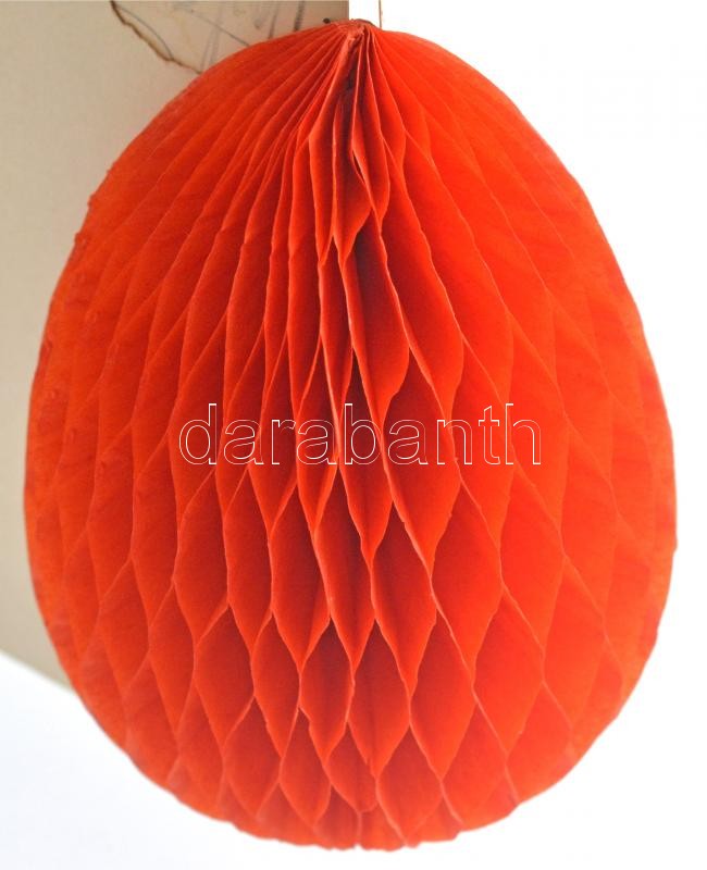 Fröhliche Östern / Húsvéti mechanikus kinyitható üdvözlőlap papírmasé tojással / Easter greeting, mechanical folding postcard with paper mache egg - Image 2