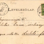 1907 Koritnyica, Korytnica; Amália lak. Lechnitzky O. kiadása / villa - Image 2