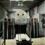 Gotha, Verbrennungsofen im Krematorium. A. Gimm 412. / crematorium interior, incinerators