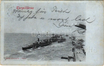 1907 Torpilleres / K.u.K. Kriegsmarine Torpedobootes / WWI Austro-Hungary Navy torpedo boats / Osztrák-magyar torpedónaszádok (EK)