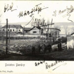 1905 Balatonberény, Berény; vasútállomás. Fischl Jakab és fiai kiadása