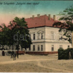 1913 Szőgyén, Szölgyén, Svodín, Seldin; Római katolikus elemi iskola / school