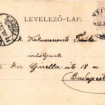 1899 (Vorläufer) Nyitra, Nitra; Telegdy utca, Engel Udvar, Bernstein Salamon üzlete, magyar címer. Iritzer Zsigmond kiadása / street, shops (r) - Image 2