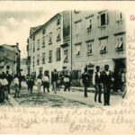 1899 (Vorläufer) Cres, Cherso; street. T. Stokel (r)