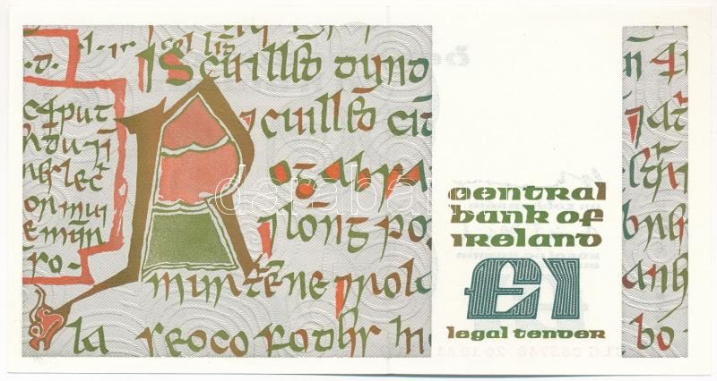 Írország 1981. 1P 'CLG 865748' T:I- Ireland 1981. 1 Pound 'CLG 865748' C:AU Krause P#70b - Image 2