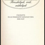 Erki Edit: Kávéház-sirató. Törzshelyek, írók, műhelyek. Bp., (1995), Officina Nova. Kiadói papírkötés. - Image 2