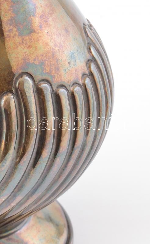 Ezüst (Ag/900) kiöntő, jelzett, m: 24 cm, nettó: 409g - Image 3