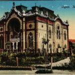 Ungvár, Uzshorod, Uzhorod; Izraelita templom, zsinagóga / synagogue (EK)