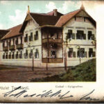 1900 Tarcsa, Tarcsafürdő, Bad Tatzmannsdorf; gyógyudvar / Curhof / spa (EK)