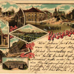 1898 (Vorläufer!) Kassa, Kosice; Kapható Mildner Ferencnél. Art Nouveau, floral, litho (fl)