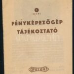 cca 1970 Ofotért árjegyzék, fekete-fehér képekkel illusztrált, kissé viseltes borítóval + 1. sz. fényképezőgép tájékoztató - Image 2