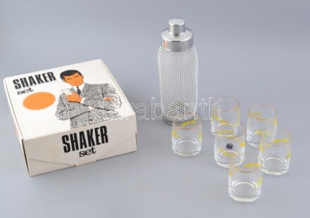 Shaker szett, eredeti dobozában, hibátlan.