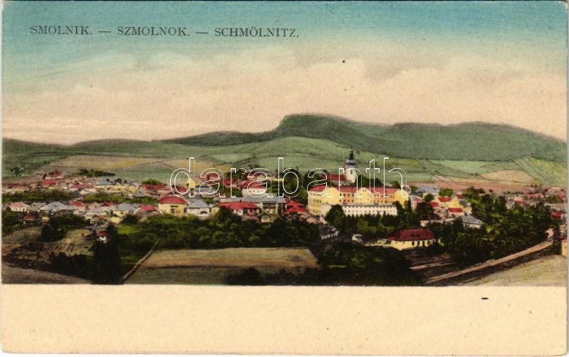 Szomolnok, Schmölnitz, Smolník; látkép / general view