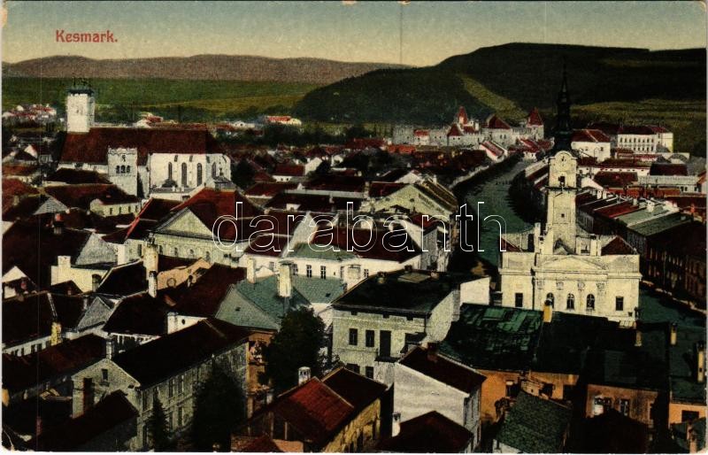 Késmárk, Kezmarok; látkép / general view (EK)