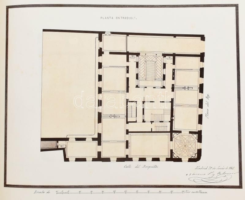 La sede central de Tabacalera. Dos edificios para la historia de Madrid. Szerk.: Helena Iglesias. H.n., 1986, Tabapress. Gazdag képanyaggal illusztrálva. Spanyol nyelven. Kiadói egészvászon-kötés, kissé foltos borítóval, kiadói - Image 3