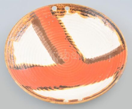 Régi Villeroy & Boch Mettlach Made in Saar-Basin: Tálka. Fajansz, jelzett, hibátlan, d: 19,8 cm