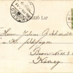 1906 Jászberény, M. kir. Földműves iskola, igazgatói lak. Takáts Herman kiadása - Image 2