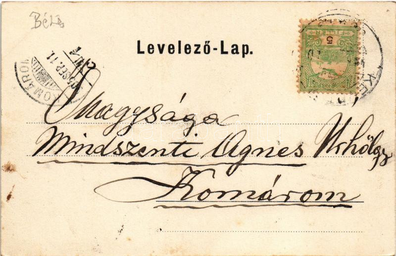 1905 Kevermes (Békés), Római katolikus templom és iskola, laktanya (?) - Image 2