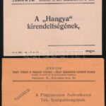 cca 1925-1950 'Hangya' Szövetkezet 3 db reklám fejléces levelezőlapja
