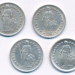 Svájc 1943-1965. 1/2Fr Ag (4xklf) T:1--2- patina Switzerland 1943-1965. 1/2 Franc Ag (4xdiff) C:AU-VF patina Krause KM#23 - Image 2