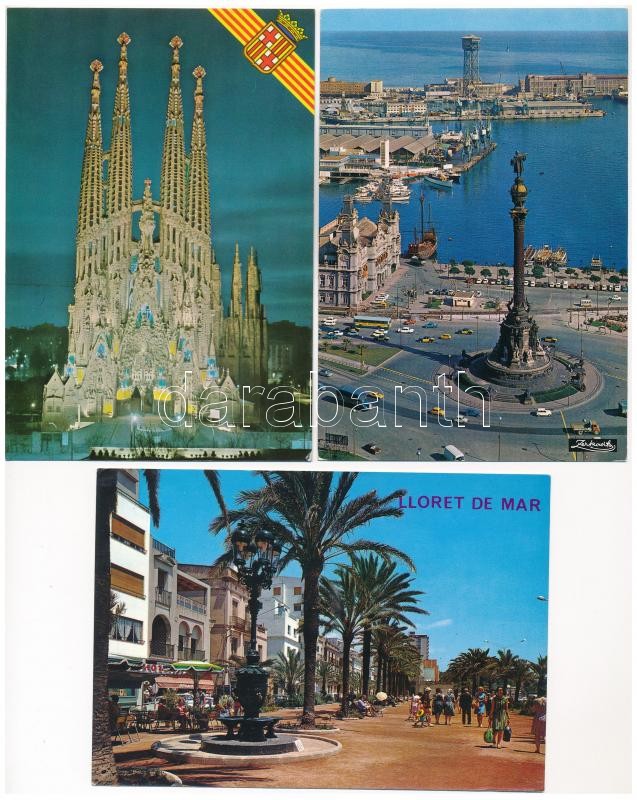 23 db MODERN külföldi város képeslap / 23 modern European and other town-view postcards - Image 2