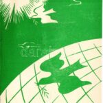 Pacon por la Homaro / Esperanto peace propaganda + 'Esperanto Lingvo Internacia 1887-1957 Budapest' So. Stpl. (EK)