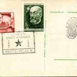 Pacon por la Homaro / Esperanto peace propaganda + 'Esperanto Lingvo Internacia 1887-1957 Budapest' So. Stpl. (EK) - Image 2