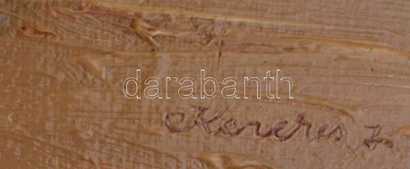 Kerekes József (1892-1938): Balaton. Olaj, karton, jelezve jobbra lent, fakeretben, 29×49 cm - Image 2