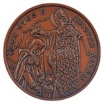 2000. 'Ezer éves a magyar állam / Az 50. Bányásznap emlékére - A Tatabányai Éremgyűjtők 2000. IX. 3.' bronz emlékérem műanyag dísztokban (42,5mm) T:1 - Image 2